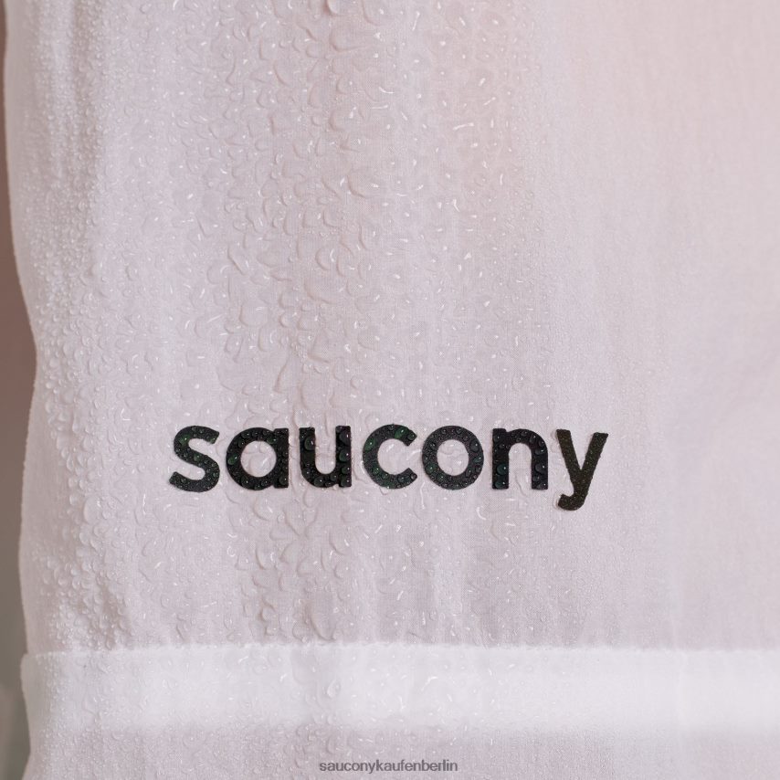 Saucony Elevate Packaway-Jacke Frauen Weiß P4B2Z0714