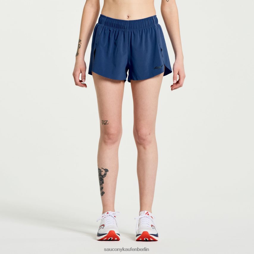 Saucony Boston Zeitfahren 3 kurz Frauen Sodalith P4B2Z0861