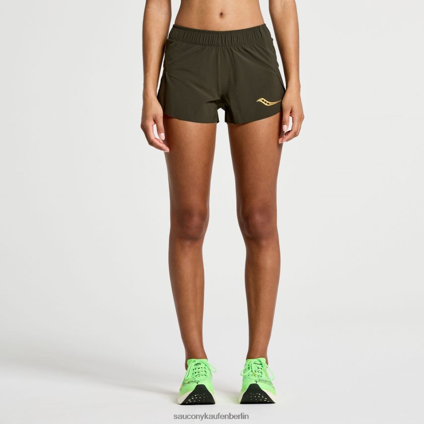 Saucony Elite Split Short Frauen Umbra P4B2Z0825