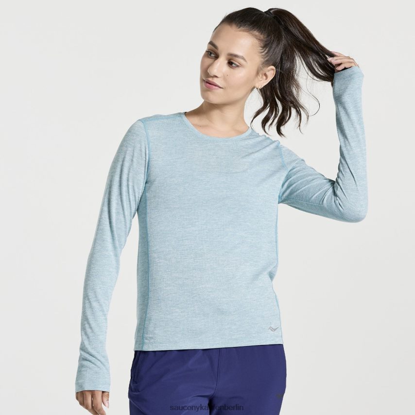 Saucony Stoppuhr Langarm Frauen Regenheide P4B2Z0745