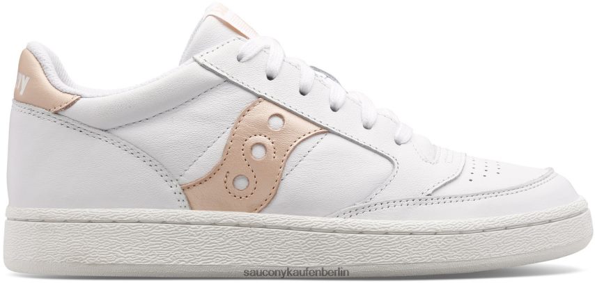 Saucony Jazz-Court-Metallic Frauen weiß/apricot P4B2Z0660