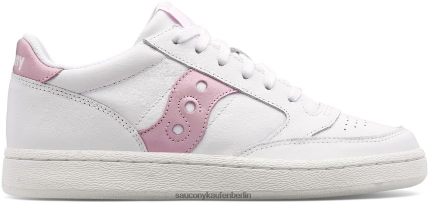 Saucony Jazz-Court-Metallic Frauen weiß/rosa P4B2Z0663