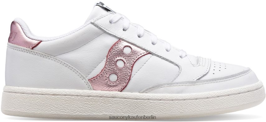 Saucony Jazz-Court-Metallic Frauen weiß/rosa P4B2Z0664