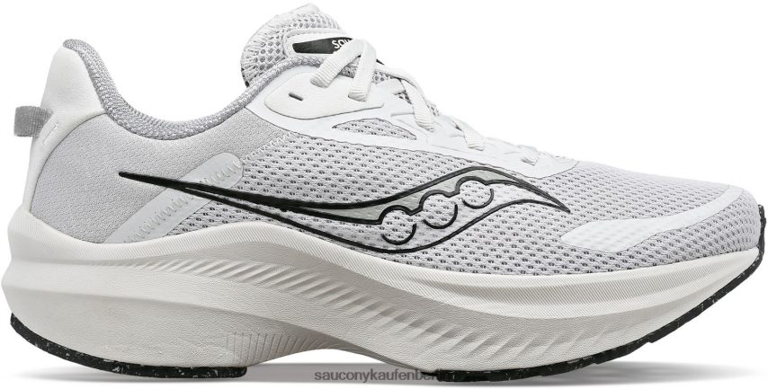 Saucony Axon 3 Frauen Nebel/Schwarz P4B2Z0611