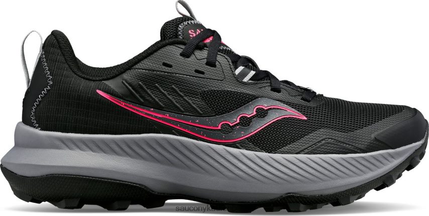 Saucony Blaze tr Frauen Schwarz/Vizipink P4B2Z0602