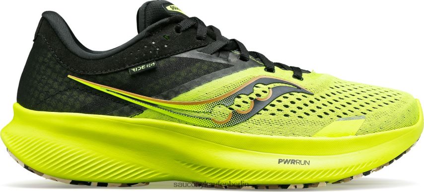 Saucony Fahrt 16 Frauen zitrone/schwarz P4B2Z0503