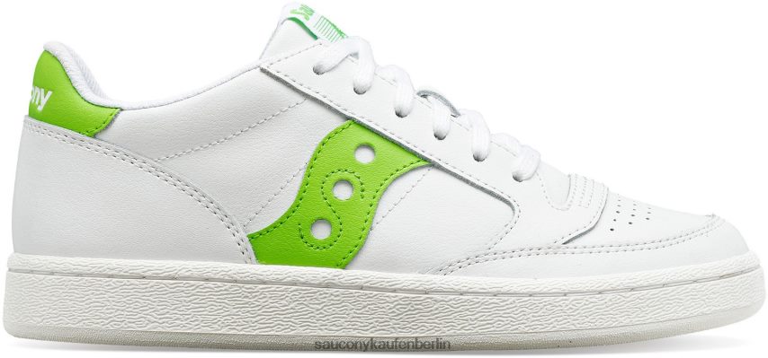 Saucony Jazz-Court-Pu Frauen weiß Grün P4B2Z0688