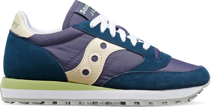 Saucony Jazz-Original Frauen Marine/Creme P4B2Z0696