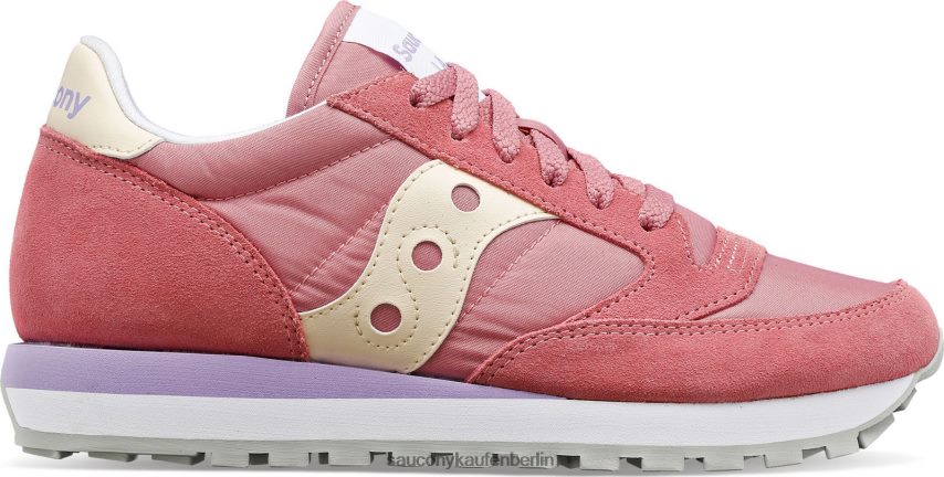 Saucony Jazz-Original Frauen Rouge/Creme P4B2Z0690