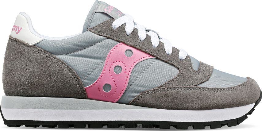 Saucony Jazz-Original Frauen grau/rosa P4B2Z0695