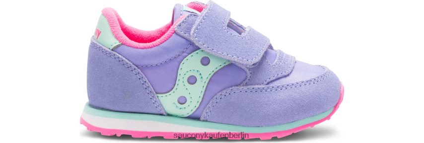 Saucony Baby-Jazz-Sneaker mit Klettverschluss Kinder Immergrün P4B2Z0996
