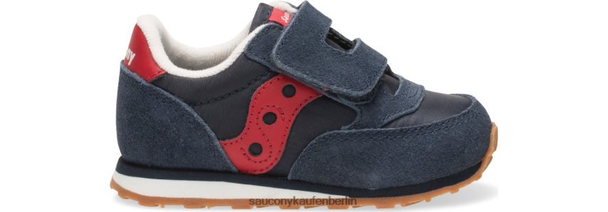 Saucony Baby-Jazz-Sneaker mit Klettverschluss Kinder marine/rot P4B2Z0985