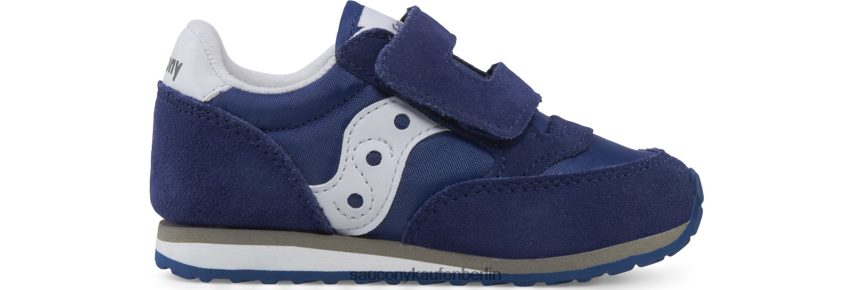 Saucony Baby-Jazz-Sneaker mit Klettverschluss Kinder marine/weiß P4B2Z0986