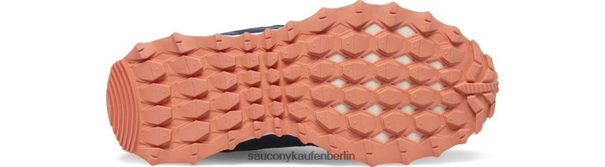 Saucony Cohesion TR14 A/C Sneaker Kinder Marine/Blaugrün/Koralle P4B2Z0974