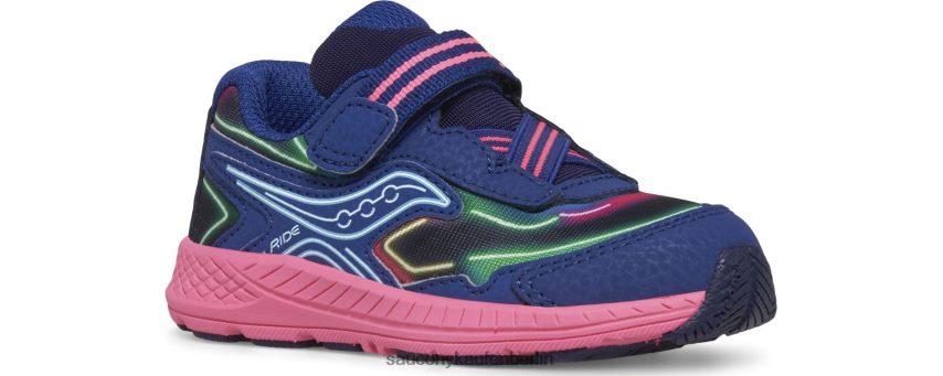 Saucony Fahrt 10 jr. Sneaker Kinder neon/blau/pink P4B2Z0983