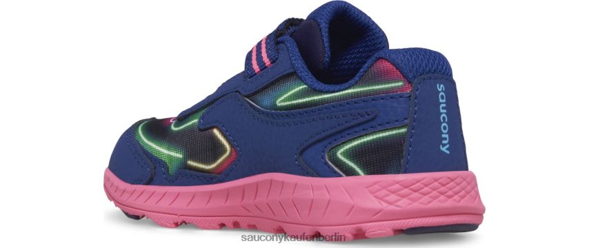 Saucony Fahrt 10 jr. Sneaker Kinder neon/blau/pink P4B2Z0983