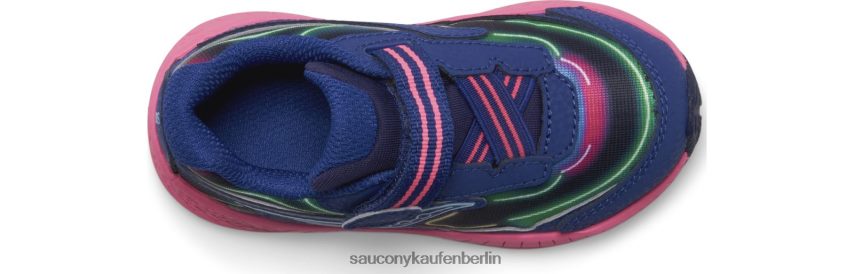 Saucony Fahrt 10 jr. Sneaker Kinder neon/blau/pink P4B2Z0983