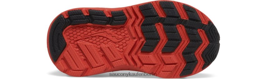 Saucony Fahrt 10 jr. Sneaker Kinder neon/schwarz/rot P4B2Z0984
