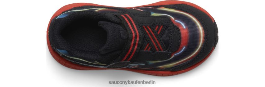 Saucony Fahrt 10 jr. Sneaker Kinder neon/schwarz/rot P4B2Z0984