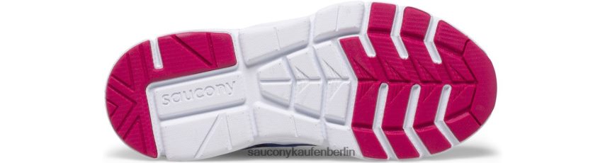 Saucony Flash 3.0 A/C-Sneaker Kinder Blau Rosa P4B2Z0978