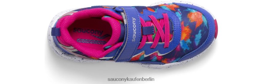 Saucony Flash 3.0 A/C-Sneaker Kinder Blau Rosa P4B2Z0978