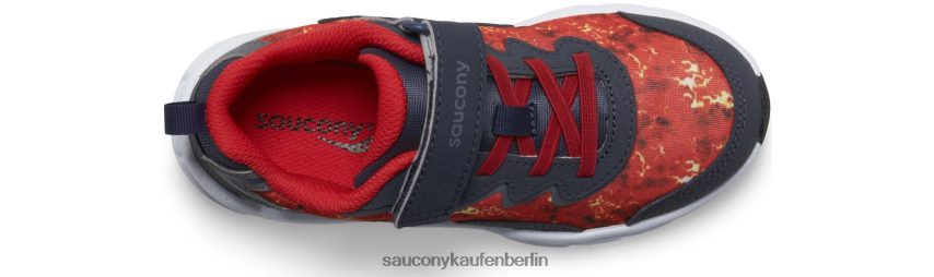 Saucony Flash 3.0 A/C-Sneaker Kinder Marine/Lava P4B2Z0980