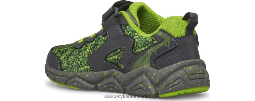 Saucony Flash 3.0 A/C-Sneaker Kinder grau/schleimig P4B2Z0979