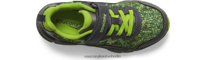 Saucony Flash 3.0 A/C-Sneaker Kinder grau/schleimig P4B2Z0979