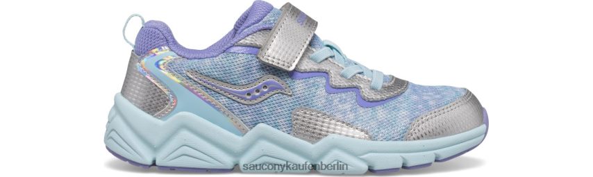Saucony Flash 3.0 A/C-Sneaker Kinder silber/lila P4B2Z0982