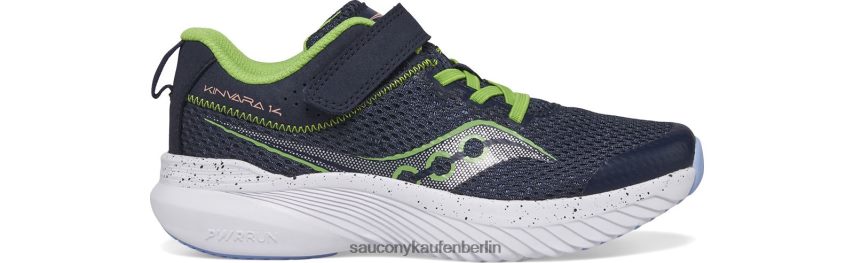 Saucony Kinvara 14 A/C-Sneaker Kinder marine/grün P4B2Z01022