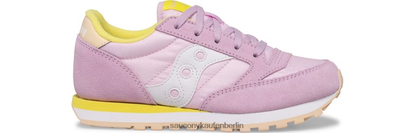 Saucony Originaler Jazz-Sneaker Kinder rosa/gelb/pfirsich P4B2Z01017