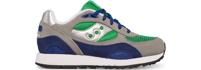 Saucony Shadow 6000-Sneaker Kinder grau/blau/grün P4B2Z01028