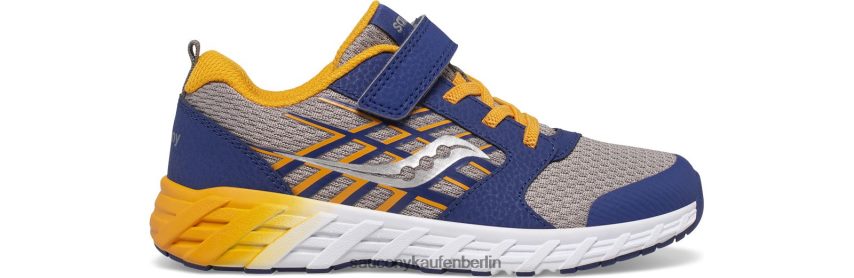 Saucony Wind 2.0 A/C-Sneaker Kinder Marine/Gold P4B2Z0874