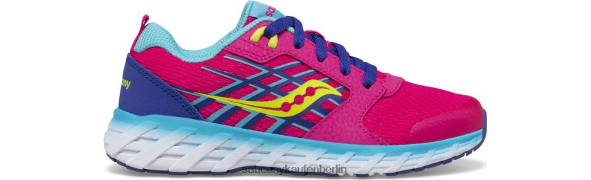 Saucony Wind 2.0 Spitzensneaker Kinder rosa/blau/grün P4B2Z0943