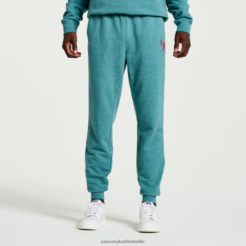 Saucony ausgeruhte Jogginghose Männer Nordatlantische Heidegrafik P4B2Z0420