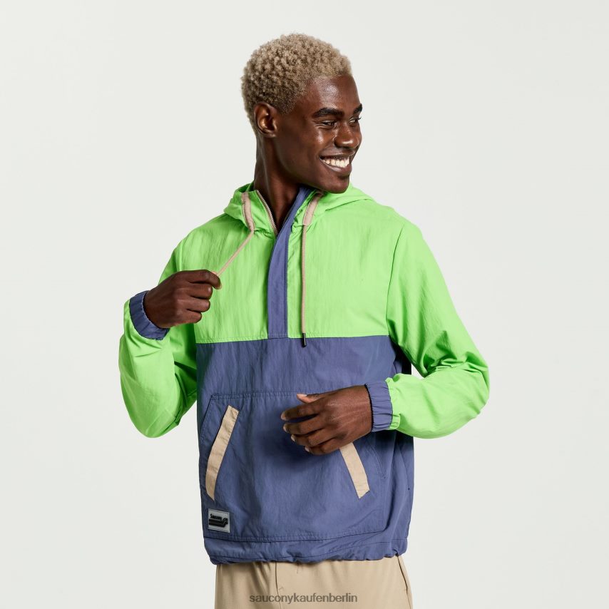 Saucony ausgeruhter Anorak Männer Eindringling P4B2Z0302