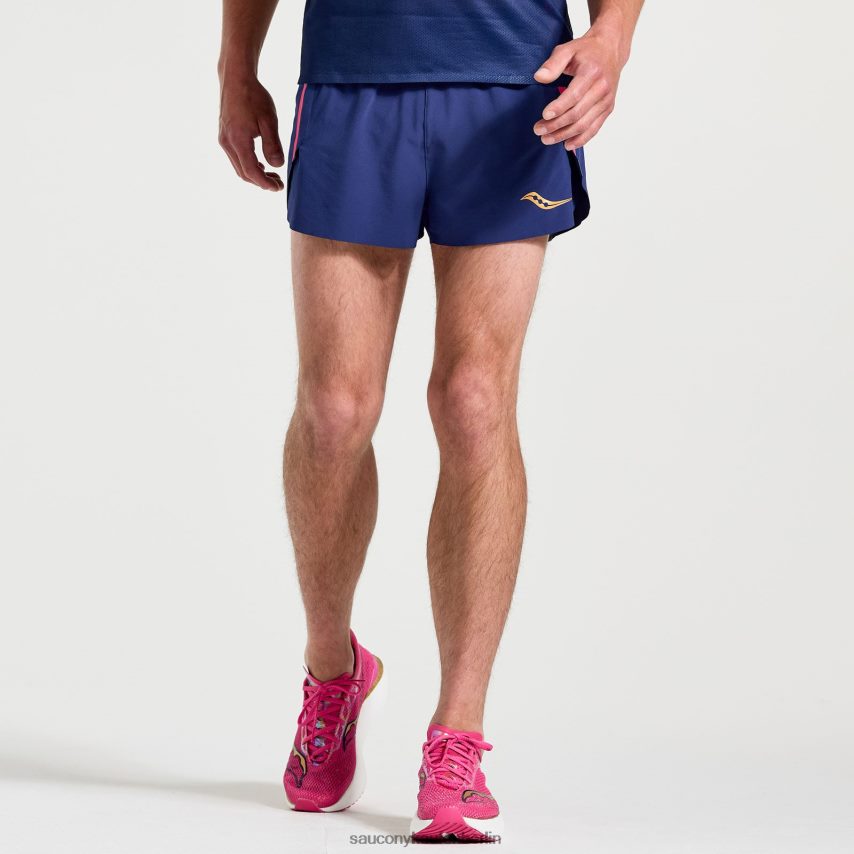 Saucony Elite Split Short Männer Sodalith P4B2Z0431