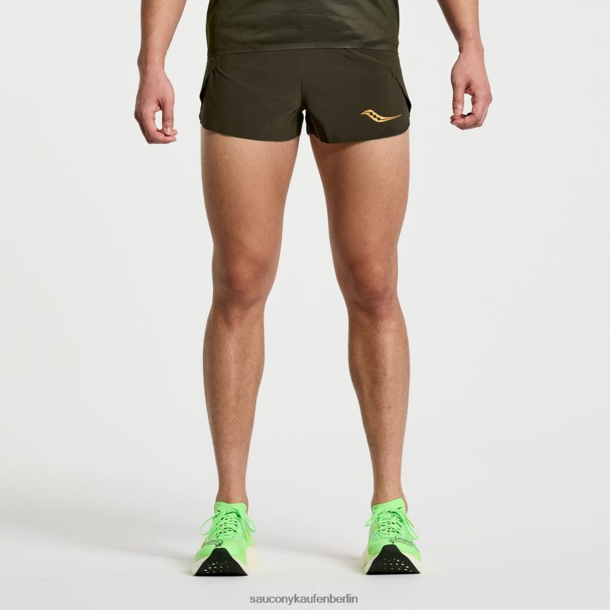 Saucony Elite Split Short Männer Umbra P4B2Z0430