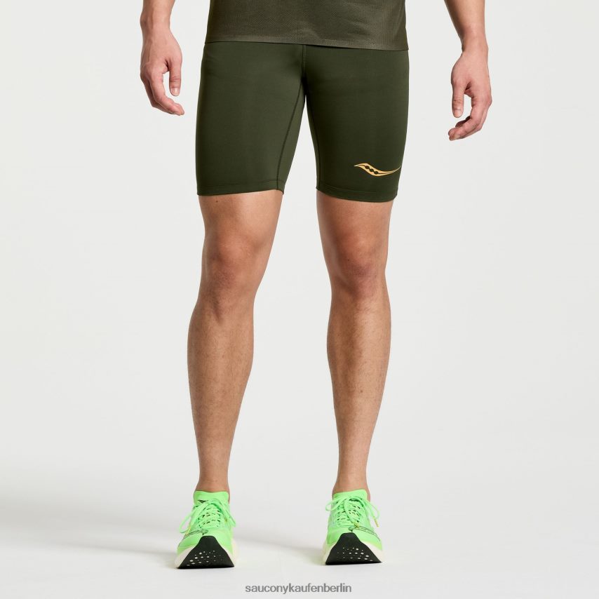 Saucony Elite Tight Short Männer Umbra P4B2Z0426