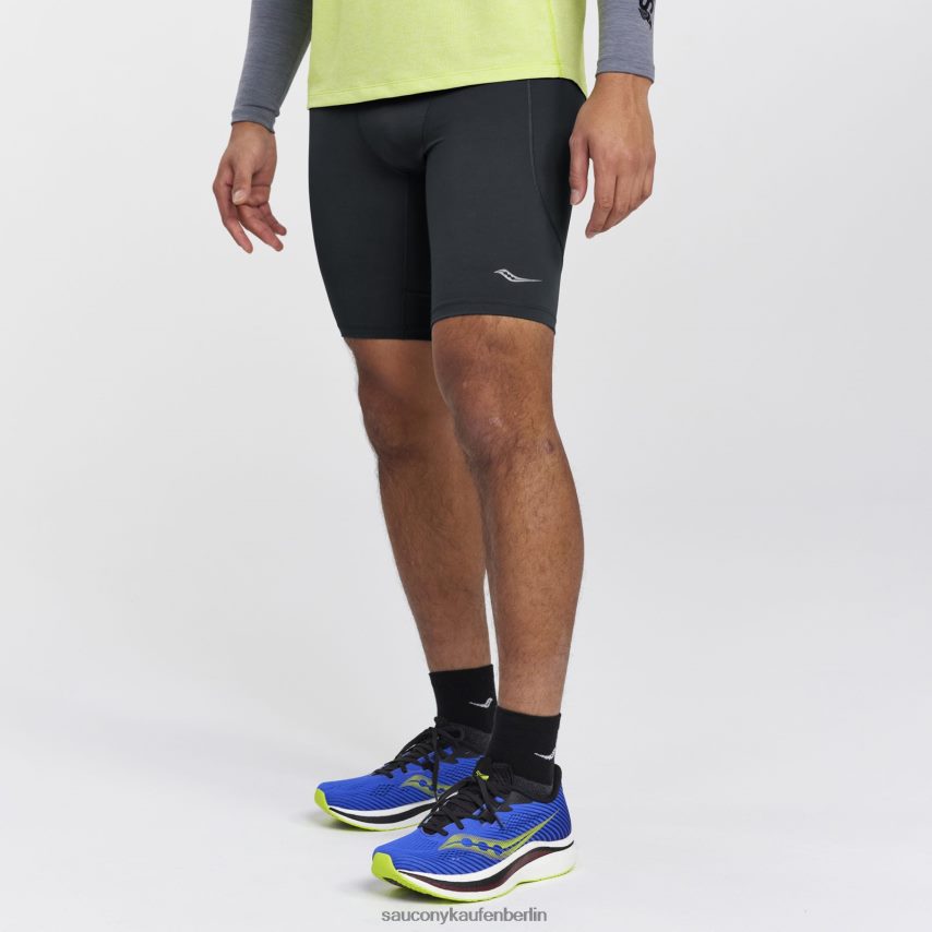 Saucony Glockenrunde kurz Männer Schwarz P4B2Z0422