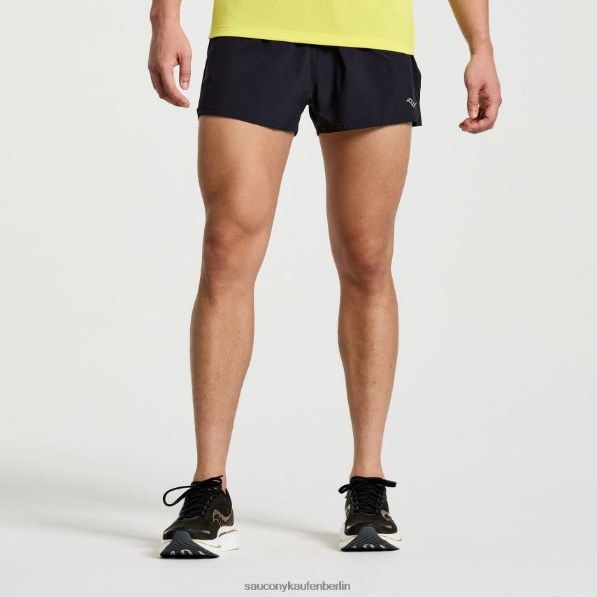 Saucony Outspace 2,5 Split Short Männer Schwarz P4B2Z0396