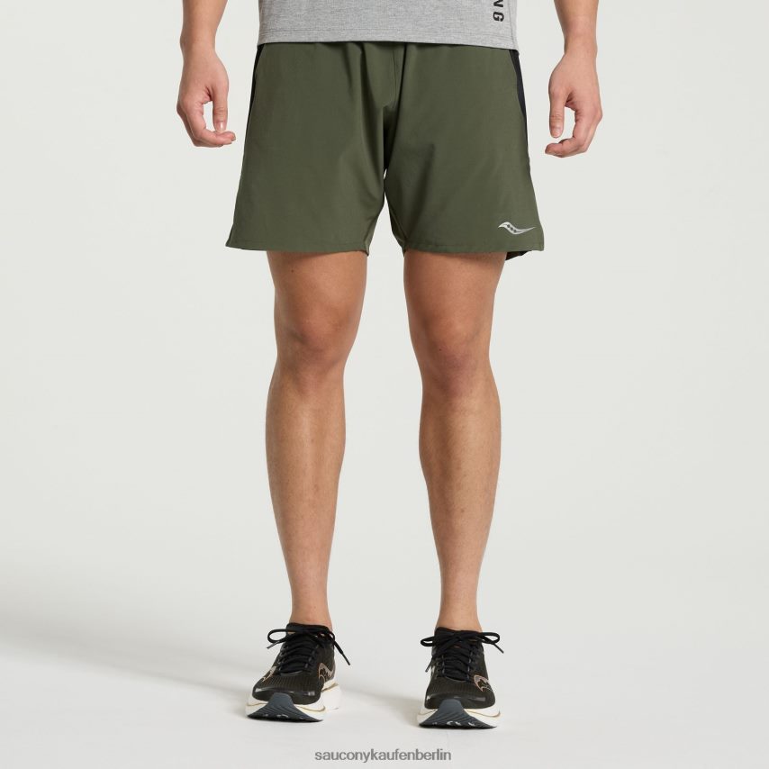 Saucony Outspace 7 kurz Männer kletternder Efeu P4B2Z0408