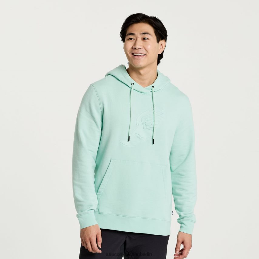 Saucony ausgeruhter Kapuzenpullover Männer Atmos-Grafik P4B2Z0384