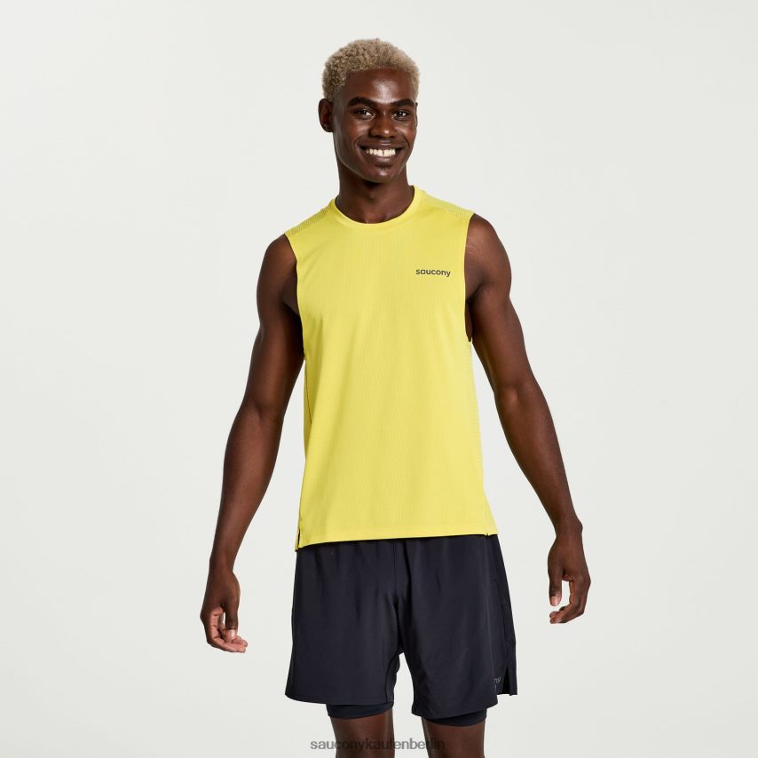 Saucony ärmellos erhöhen Männer Schwefel P4B2Z0317