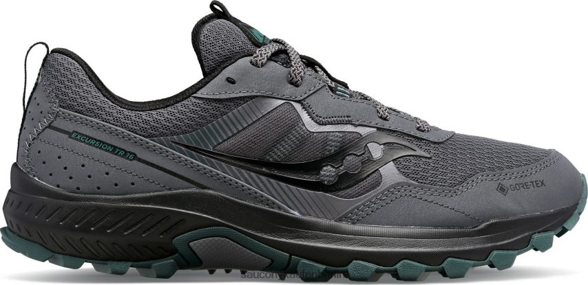 Saucony Ausflug TR16 GTX Männer Schatten/Wald P4B2Z0113