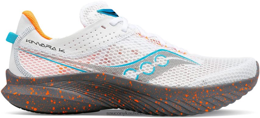 Saucony Kinvara 14 Männer weiß/kies P4B2Z026