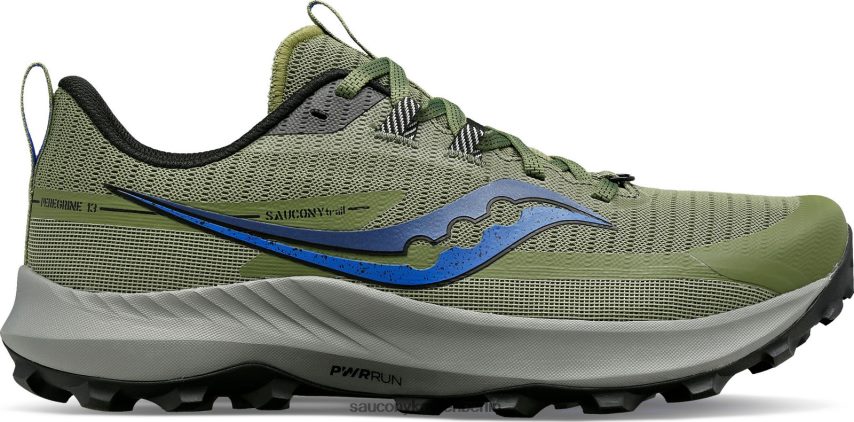 Saucony Wanderfalke 13 Männer Lichtung/Schwarz P4B2Z045