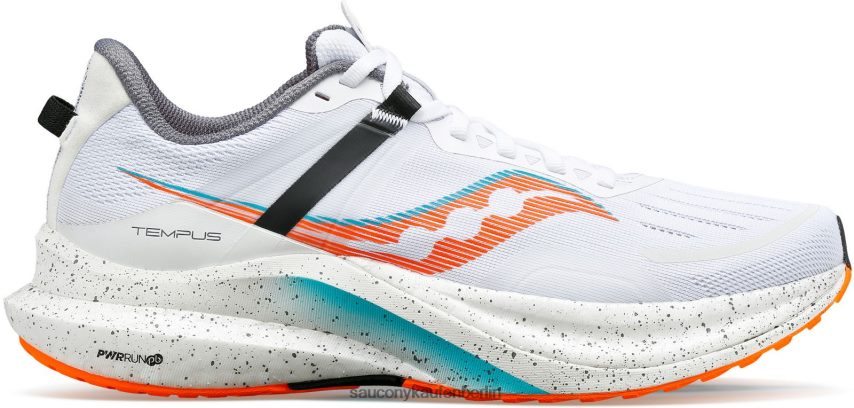 Saucony tempus Männer weiß/visiorange P4B2Z025