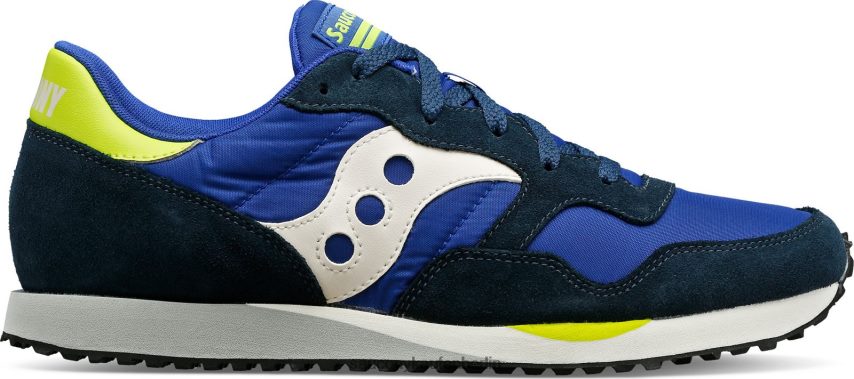 Saucony DXN-Trainer Männer blau/weiß/limone P4B2Z0182