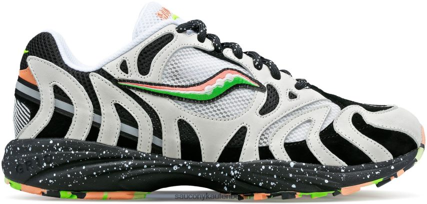 Saucony Grid Azura 2000 Anderswelt Männer weiß grau P4B2Z0193